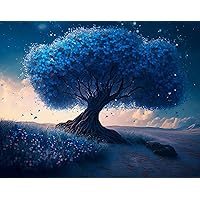 A SLICE IN TIME Snow Tree Decorative Glossy Paper Print for Walls. 11 x 14 inches. Shipped Flat with Cardboard Backing.