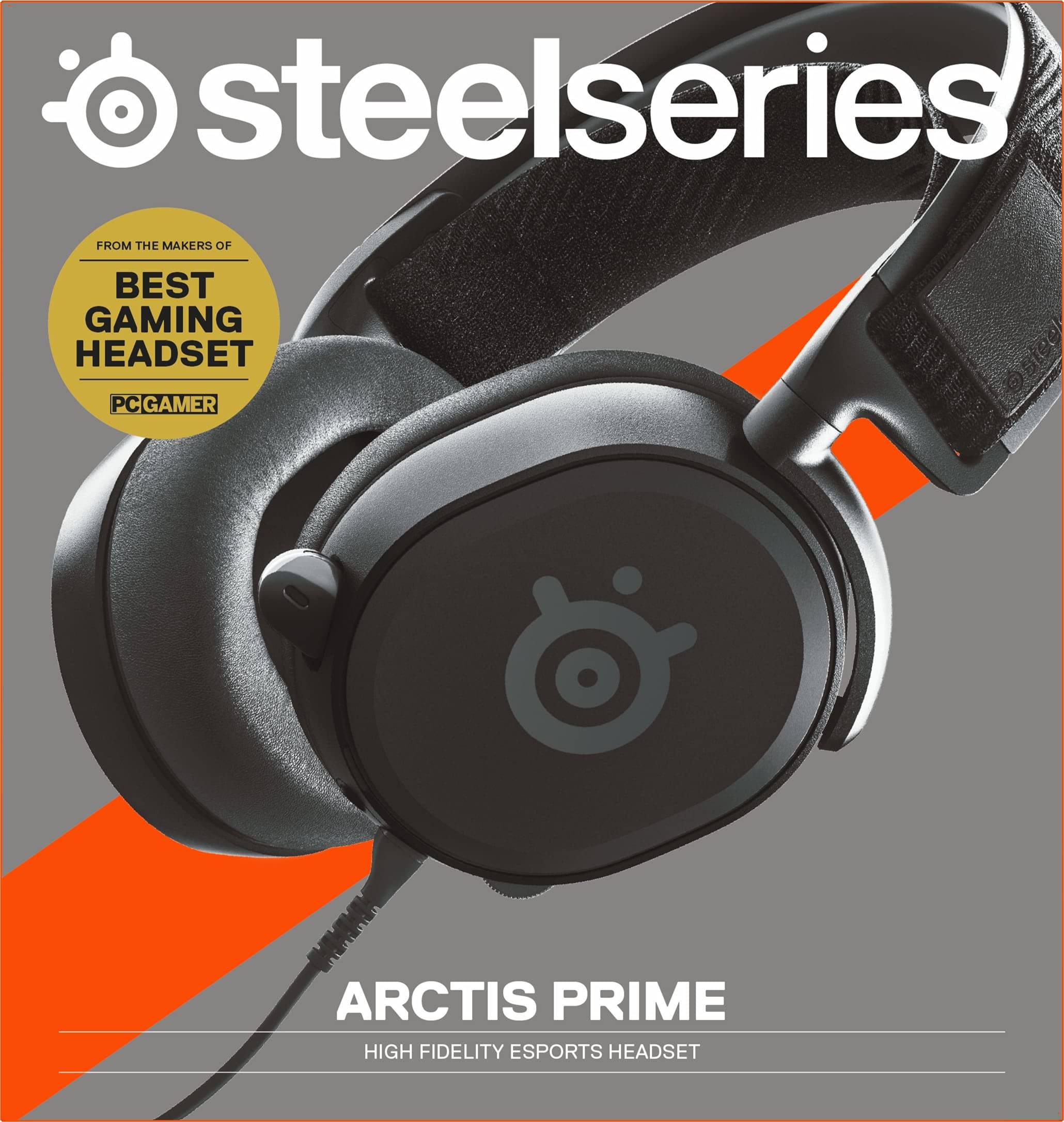 SteelSeries Arctis Prime - Competitive Gaming Headset - High Fidelity Audio Drivers - Multiplatform Compatibility