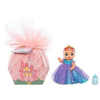 Surprise Small Dolls Series 9 - Unwrap Surprise Collectible Baby Doll with 3 Water Surprises, Princess-Themed Dress, Color Change Diaper, Castle Packaging, for Kids Ages 4 & Up