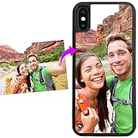 iPhone Xs MAX, Simply Customized Photo Phone Case Compatible with iPhone Xs MAX [6.5 inch] Personalized Your Picture or Image Printed On The Case Protective Case IPXSM