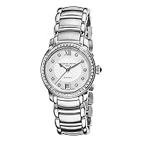 Frederique Constant Women's FC-303WHD2PD6B Ladies Automatic Mother-Of-Pearl Diamond Dial Watch