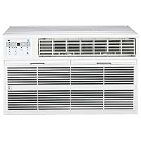 PerfectAire 4PATW10002 10,000/9,800 BTU Thru-the-Wall Air Conditioner with Remote Control, EER 10.6, 400-450 Sq. Ft. Coverage, White, 10,000 BTU 230V