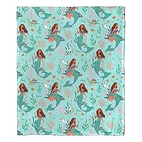 Northwest Little Mermaid/Ariel Silk Touch Throw Blanket, 50