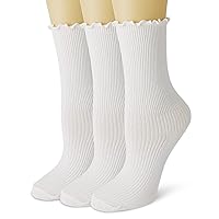 Womens Ankle Socks, Lace Ruffle Socks Cute Frilly Girl Princess Cotton Socks