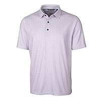 Cutter & Buck Pike Double Dot Print Stretch Mens Big and Tall Short Sleeve Polo