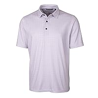 Cutter & Buck Big & Tall Pike Double Dot Print Stretch Mens Big and Tall Short Sleeve Polo