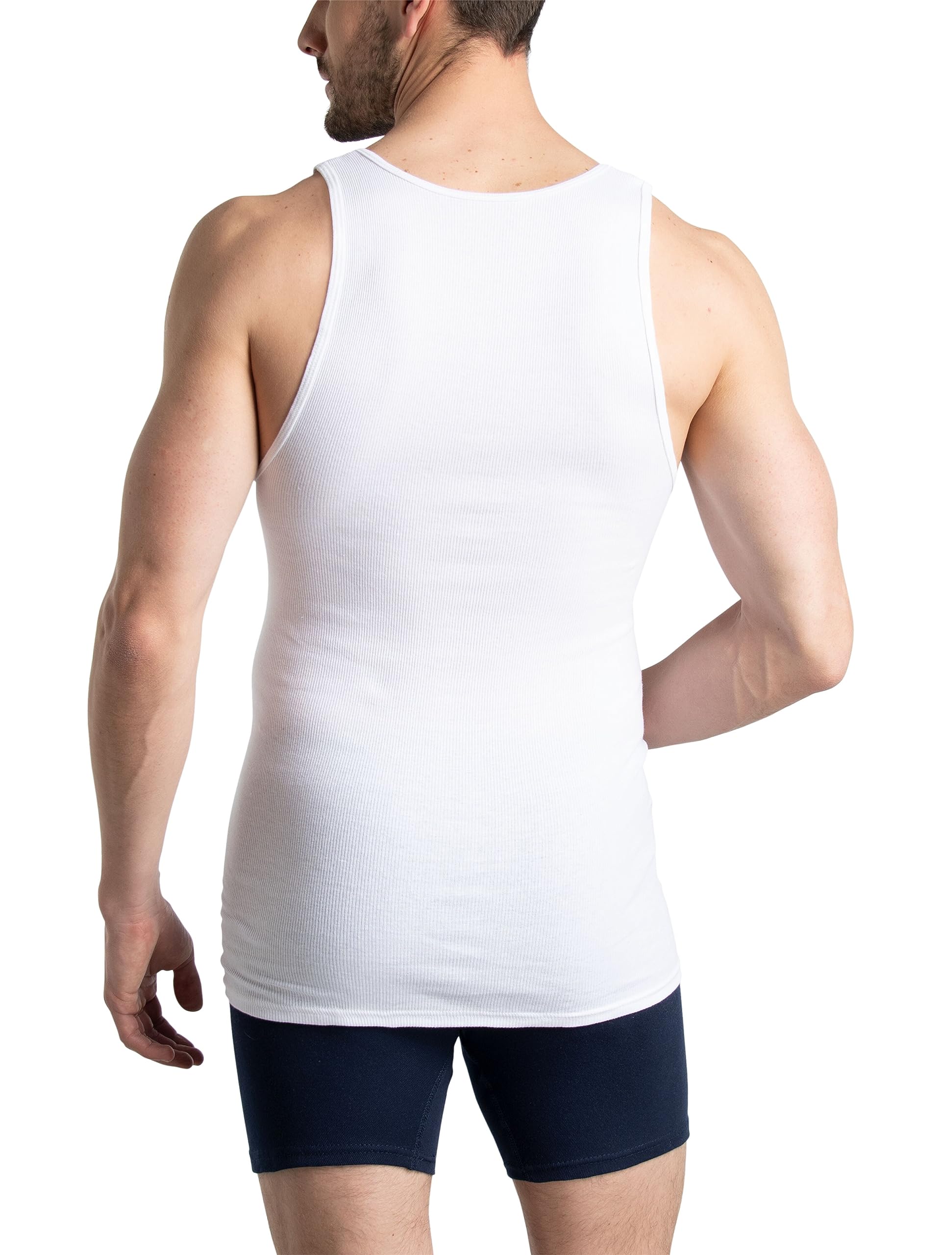 Fruit of the Loom Men's Tag-Free Tank A-Shirt