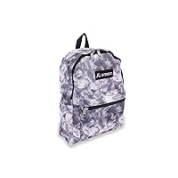 Everest Unisex-Adult's Basic Pattern Backpack, Black, One Size