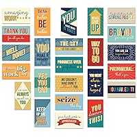 Canopy Street Colorful Gratitude Encouragement Cards / 50 Motivational Kindness Cards / 25 Inspirational Quote Designs/Flat 2