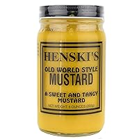 Henski's Old World Style Mustard (Sweet and Tangy)