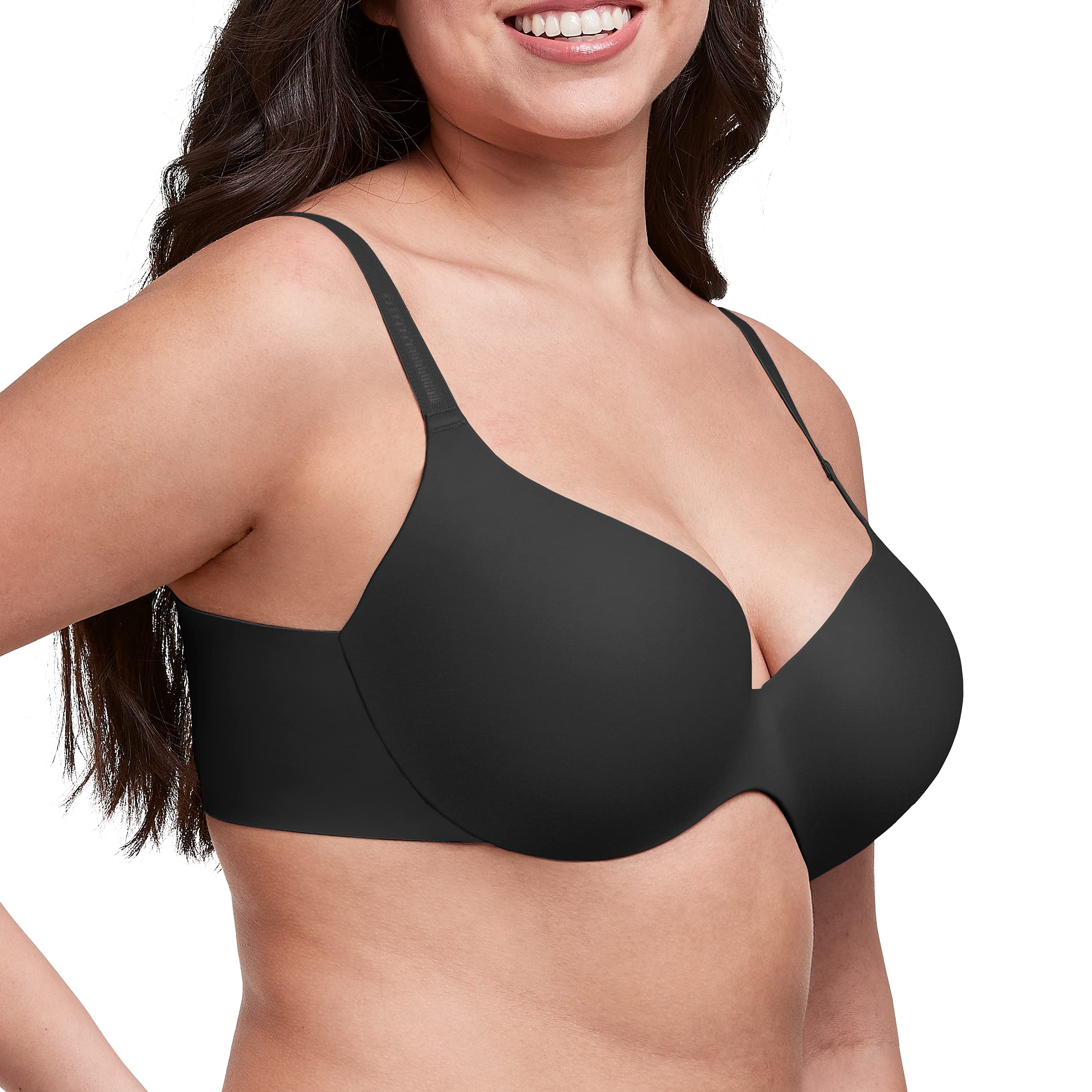 Maidenform Comfort Devotion Underwire Bra, Comfortable Bra with No-Poke DreamWire, Full-Coverage T-Shirt Bra