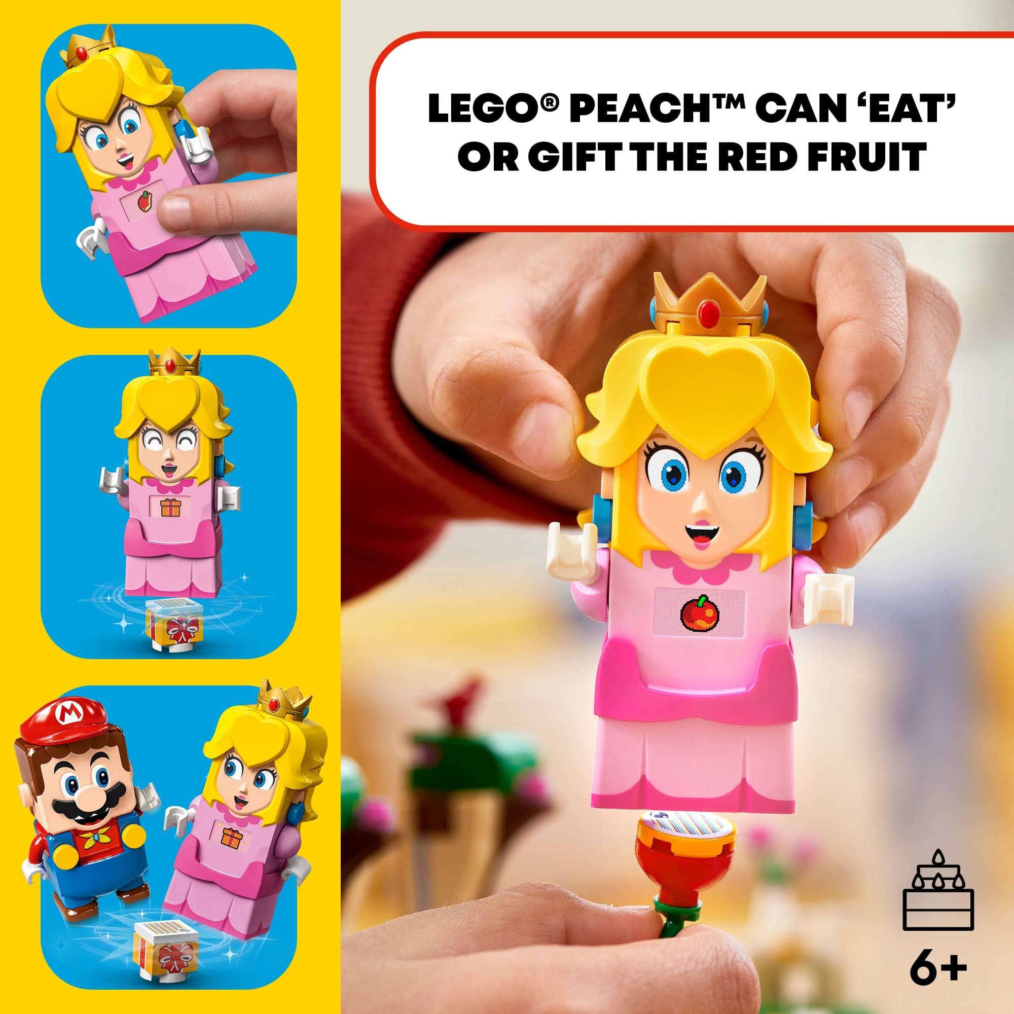 LEGO Super Mario Adventures with Peach Starter Course 71403 Building Toy Set for Kids, Boys, and Girls Ages 6+ (354 Pieces)