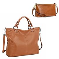 Kattee Soft Leather Handbags Bundle with Small Women Crossbody Bags