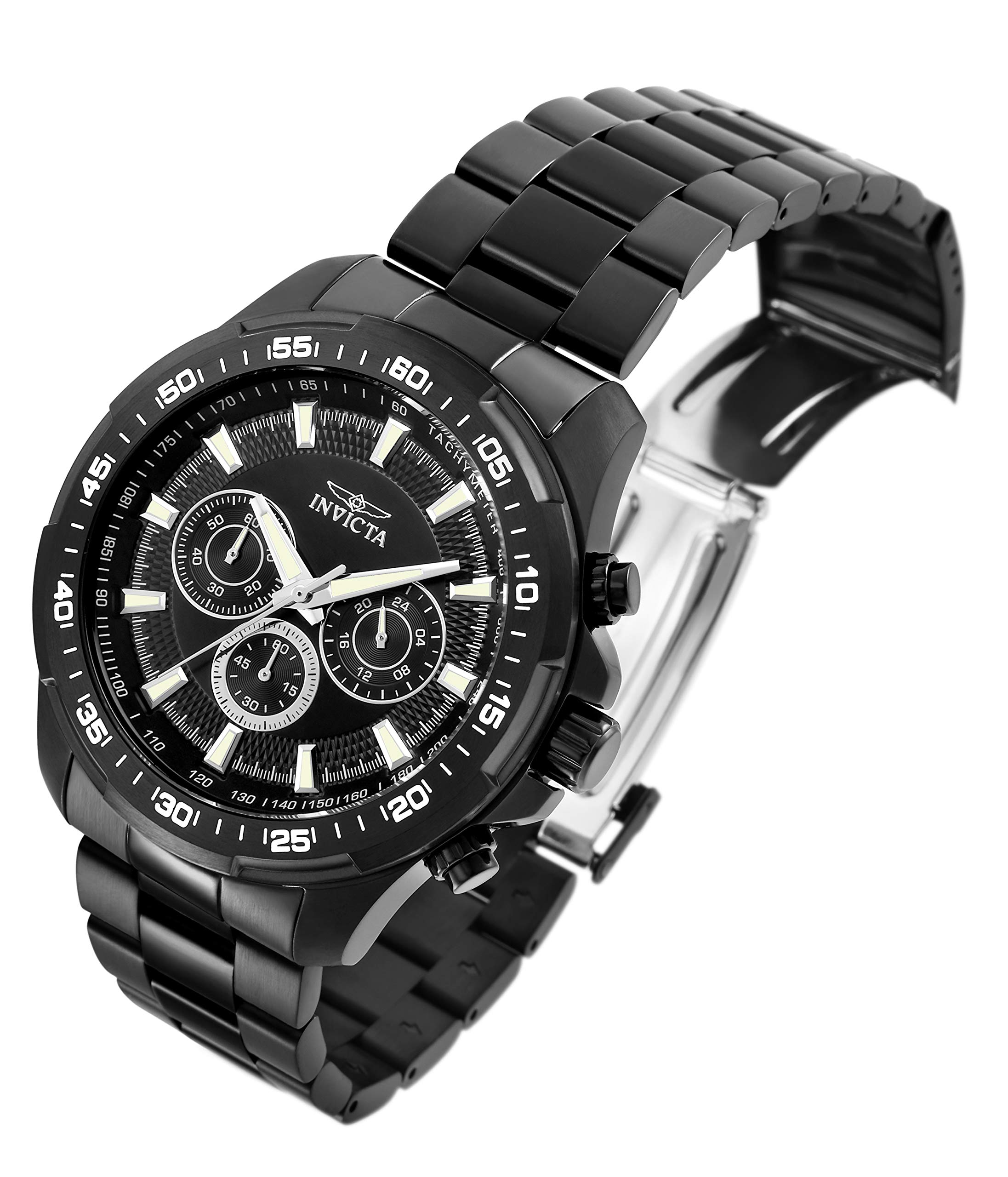Invicta Men's 22785 Speedway Analog Display Quartz Black Watch