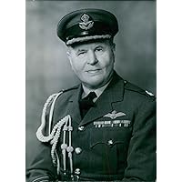 Vintage photo of Portrait of Vice-Marshal A.C. Kermode. O.B.E. M.A, F.R.Ae.S, A.D.C.