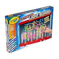 Crayola Ultimate Light Board (Red), Kids Light-Up Tracing Pad, Kids Toys, Gift for Boys & Girls, Drawing Light Box, Ages 6+ [Amazon Exclusive]