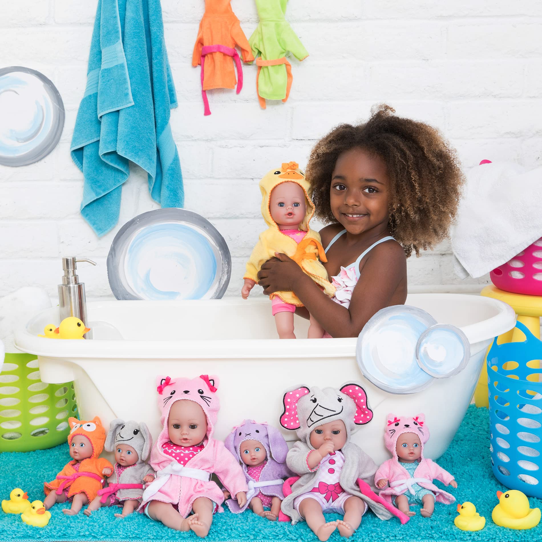 Adora BathTime Ducky Baby Doll, Doll Clothes & Accessories Set