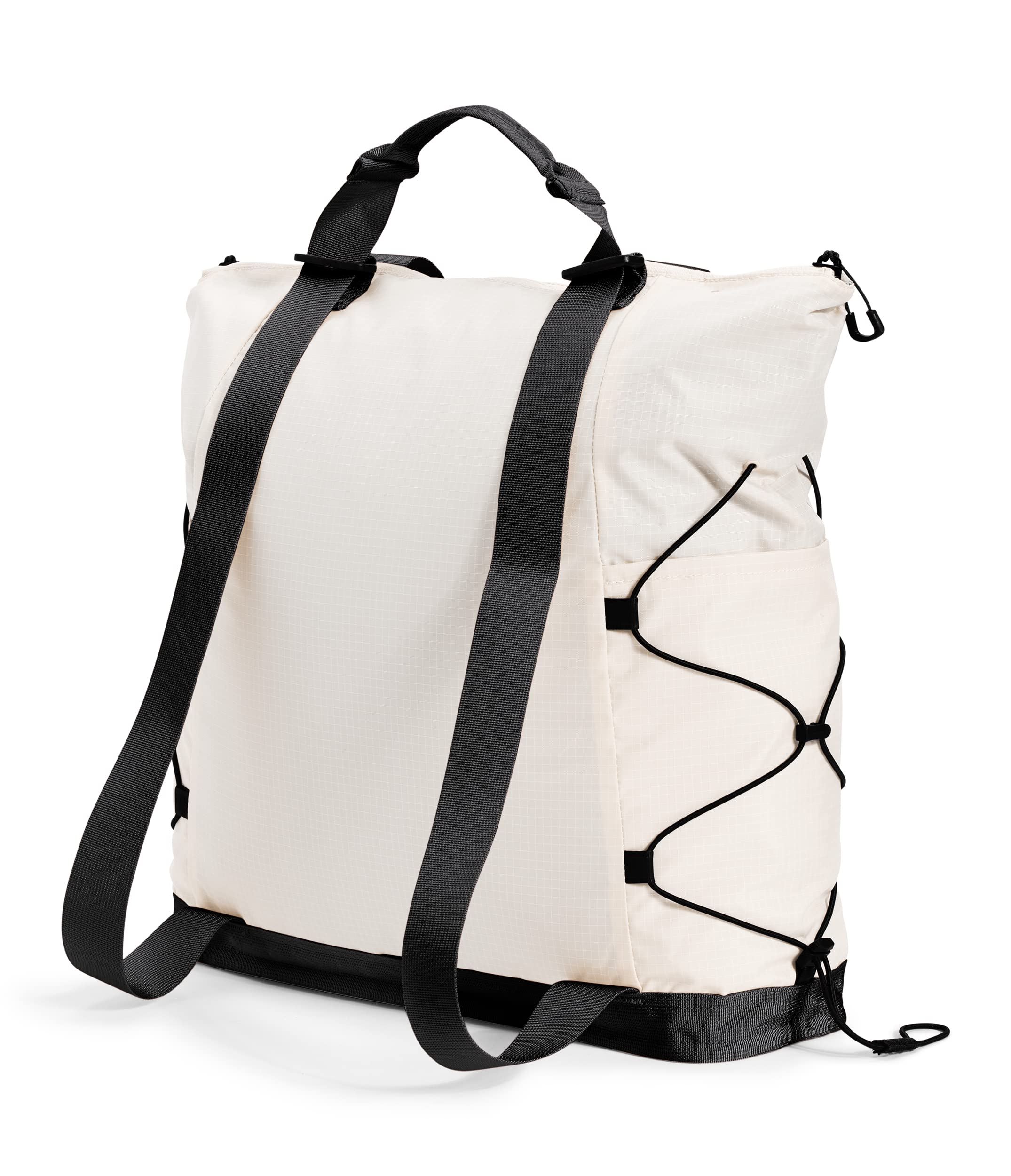 THE NORTH FACE Borealis Laptop Tote Backpack, Gardenia White/TNF Black, One Size