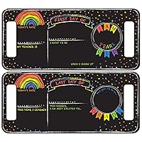 RoomMates Last or First Day of School Rainbow Chalkboard Peel and Stick Wall Decal, RMK5369CB