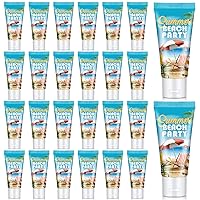 24 Pcs Mini Sunscreen Bulk for Summer Wedding Party Spf 30 Water Resistant Sunscreen Lotion Bulk 1oz Travel Size for Thank You Gifts Summer Beach Wedding Party Supplies (Beach)