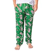 Hunter X Hunter Men's Gon Freecss Allover Character Adult Lounge Pajama Pants