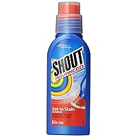 Shout Advanced Ultra Concentrated Gel Brush, 8.7 Ounce, Treats Dried Food, Coffee, Wine, Makeup Stains, Safe for All Colorfast Washables, Works in All Water Temperatures