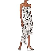 Adrianna Papell Women's Bias Cut Floral Printed Dress