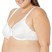 Warner's Women's Plus Size Signature Cushioned Support and Comfort Underwire Unlined Full-Coverage Bra 35002a