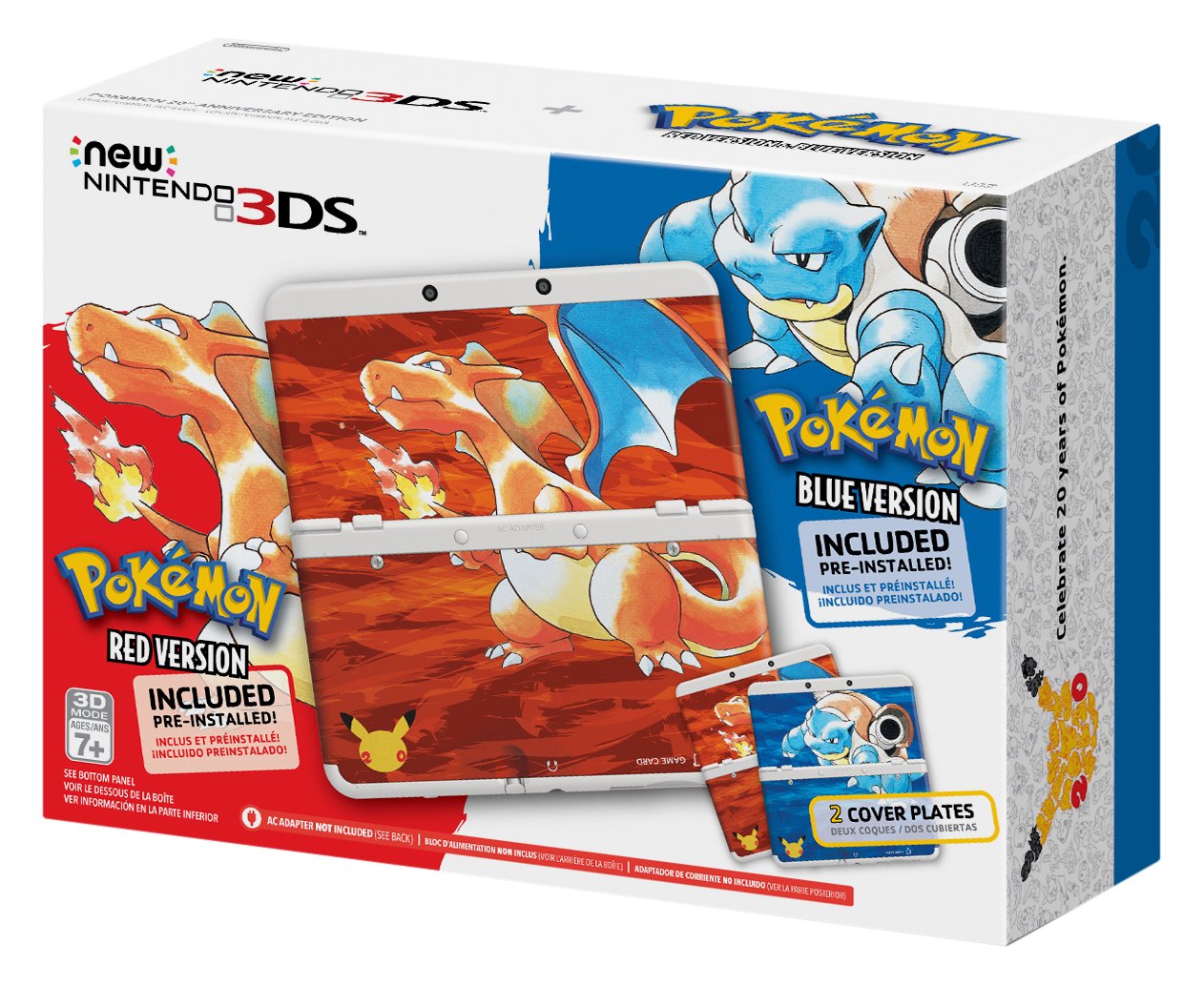 Nintendo New 3DS - Pokémon 20th Anniversary Edition [Discontinued]