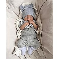 Reborn Baby Dolls 19Inch Soft Cloth Weighted Body Silicone Reborn Newborn Doll Lifelike Baby Dolls That Look Real Child Birthday Gifts Dolls Toys & Accessories