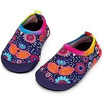 Baby Boys and Girls Swim Water Shoes Barefoot Aqua Socks Non-Slip for Beach Pool Toddler Kids