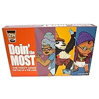 Doin the Most Doin' The Most- The Slang-Based, Social Game Orange, 5.9 x 9.3 x 1.4
