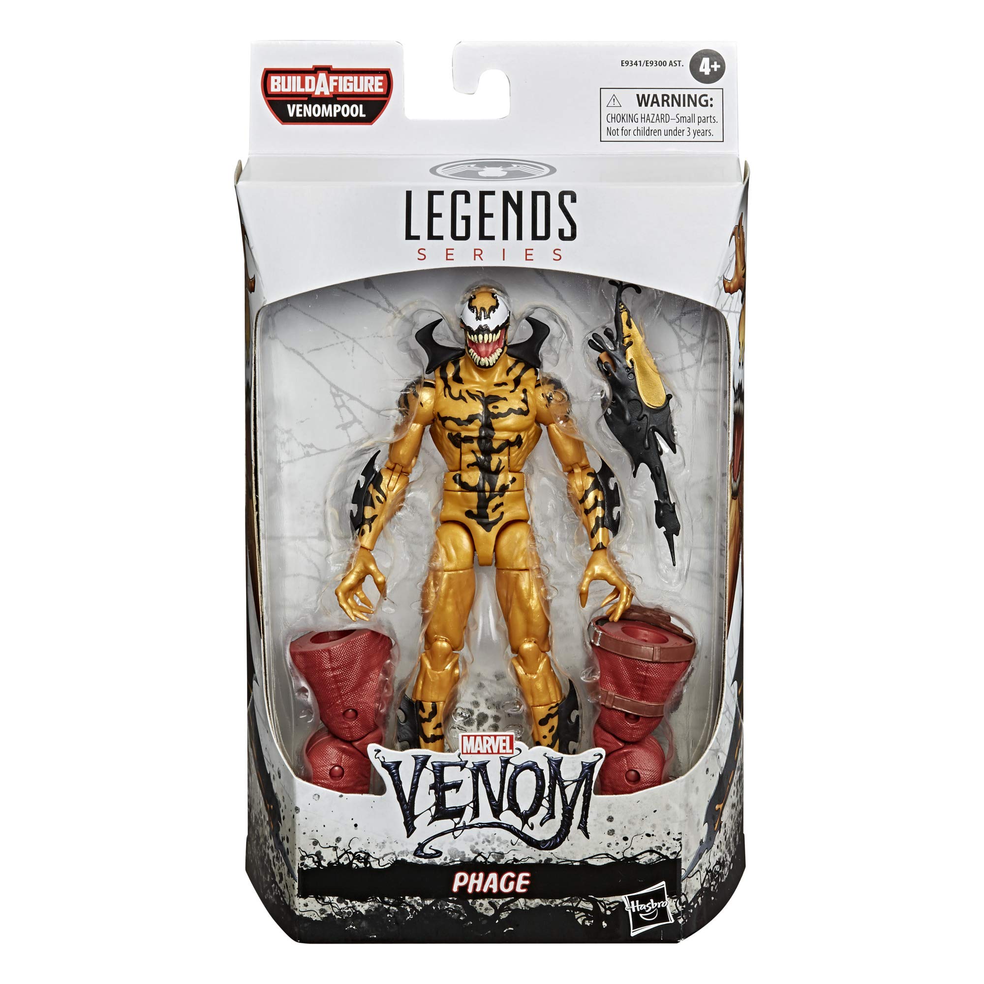 Marvel Hasbro Legends Series Venom 6-inch Collectible Action Figure Toy Phage, Premium Design and 1 Accessory