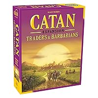 CATAN Traders & Barbarians Board Game EXPANSION - Customize Your CATAN Experience! Strategy Game, Family Game for Kids and Adults, Ages 12+, 3-4 Players, 90 Minute Playtime, Made by CATAN Studio