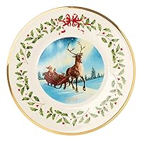 LENOX 895059 2023 Holiday Annual Plate Sleigh Scene