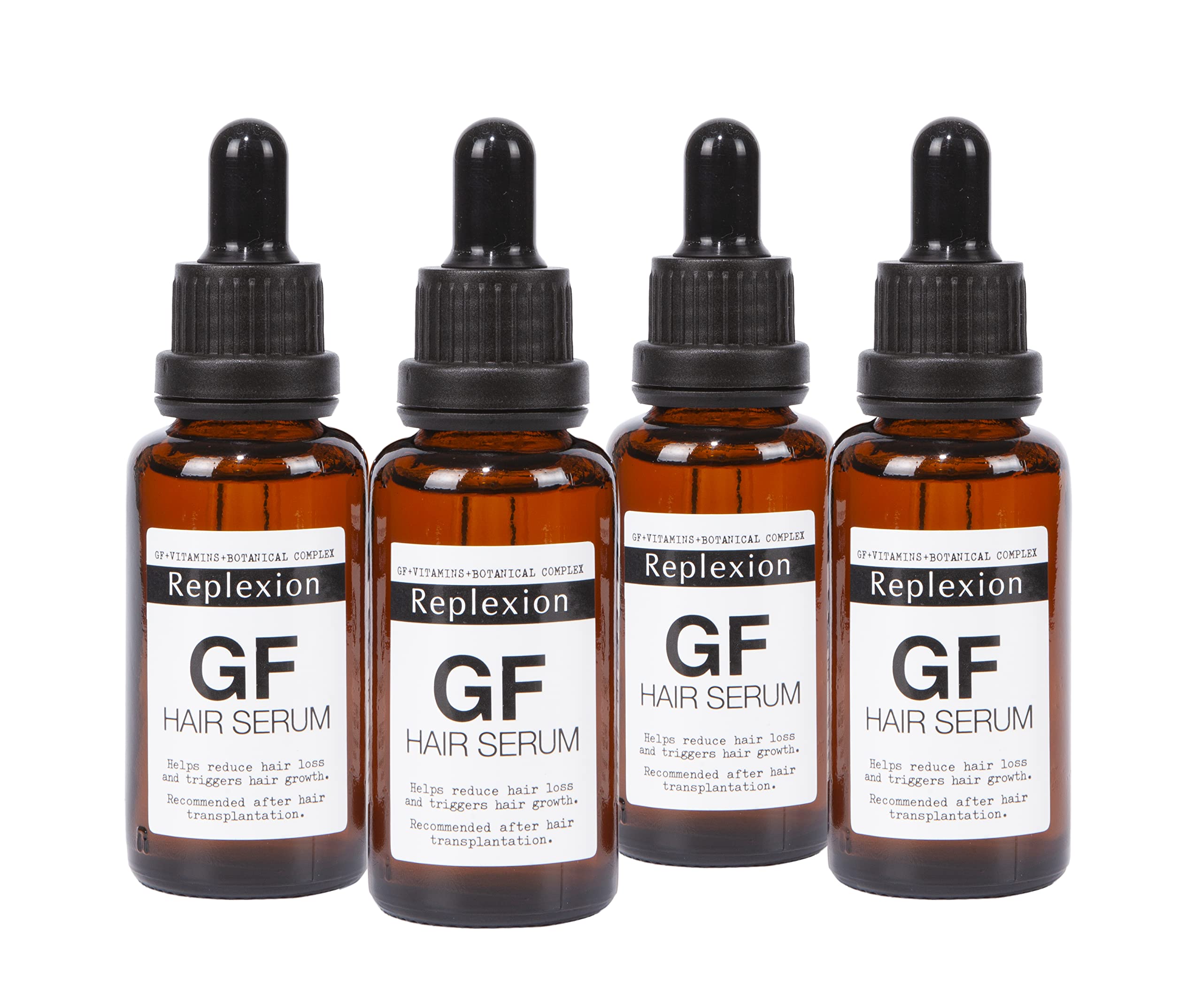 Replexion GF Hair Serum 4x30ml (Patented American Formula)
