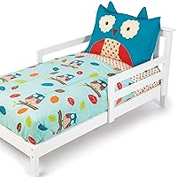 Skip Hop 4 Piece Toddler Bedding Set, Owl