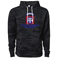 Army 82nd Airborne Veteran Full Color Pullover Hoodie