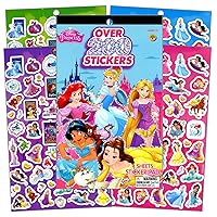 Disney Princess Sticker Pad Over 200 Stickers