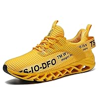 FRSHANIAH Men's Athletic Shoes Breathable Running Shoes Anti-Slip Fashion Sneakers