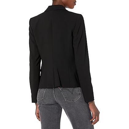 Calvin Klein Women's Two Button Lux Blazer (Petite, Standard, & Plus)