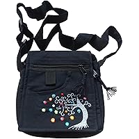 Natural Flow Fair Trade Cotton Tree Of Life Hippy Boho Shoulder Passport Travel Bag