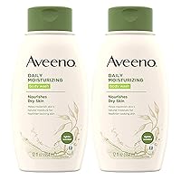Aveeno Body Wash Daily Moisturizing 12 Ounce (354ml) (Pack of 2)