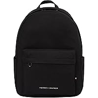 Tommy Hilfiger Men's TH Skyline Backpack, Black (Black), One Size