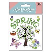 JOLEES Boutique Themed Ornate Stickers, Spring