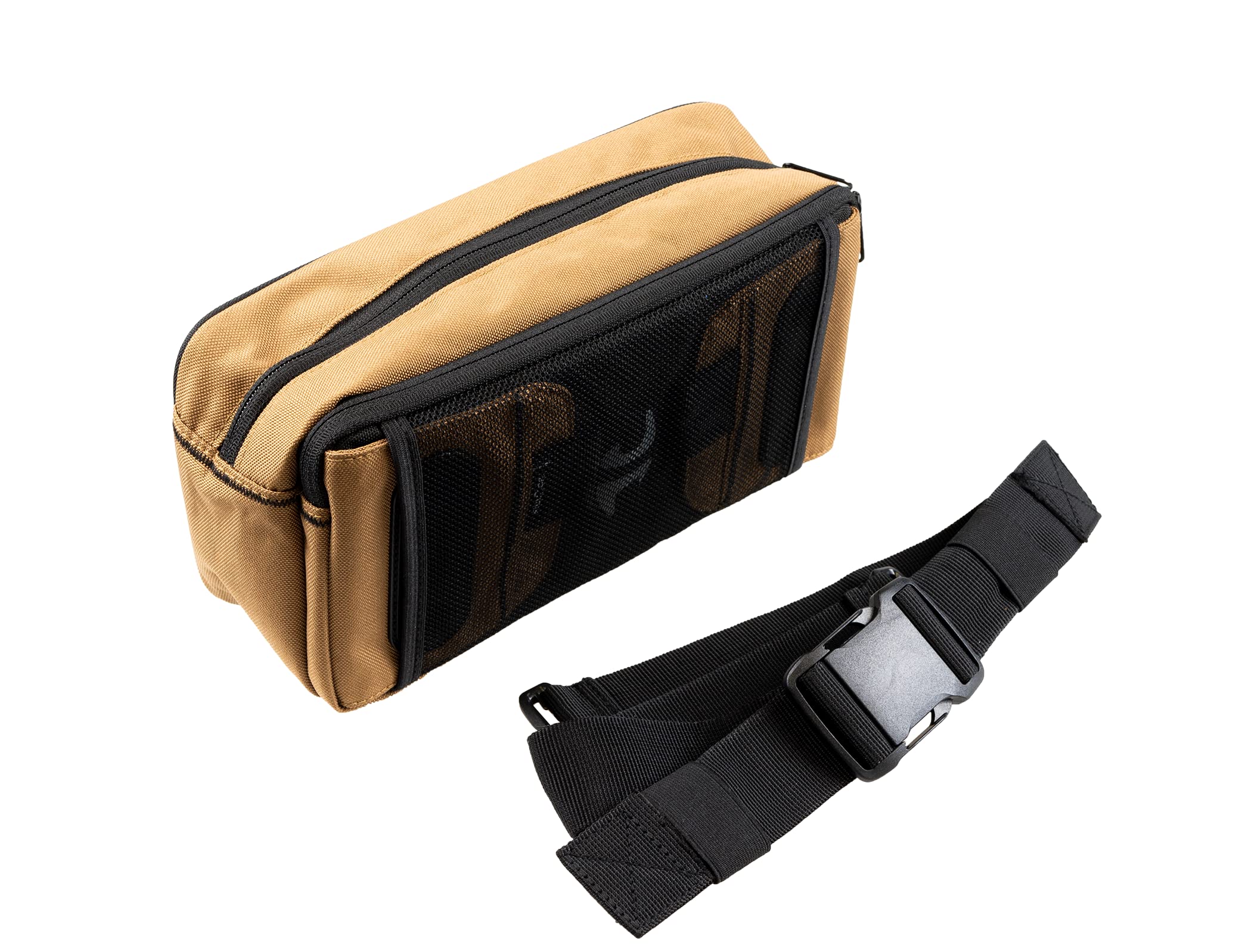 8TIMBER Unisex Black Reach Pack Belt Bag, Adjustable Waist Bag for Workouts, Running, Traveling, and Hiking Adventures - Fanny Pack for Women and
