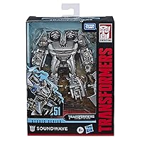 Transformers Toys Studio Series 51 Deluxe Class Dark of The Moon Movie Soundwave Action Figure - Kids Ages 8 & Up, 4.5