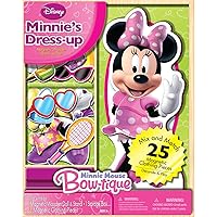 Disney Minnie Mouse Wooden Magnetic Playset, 25-Piece