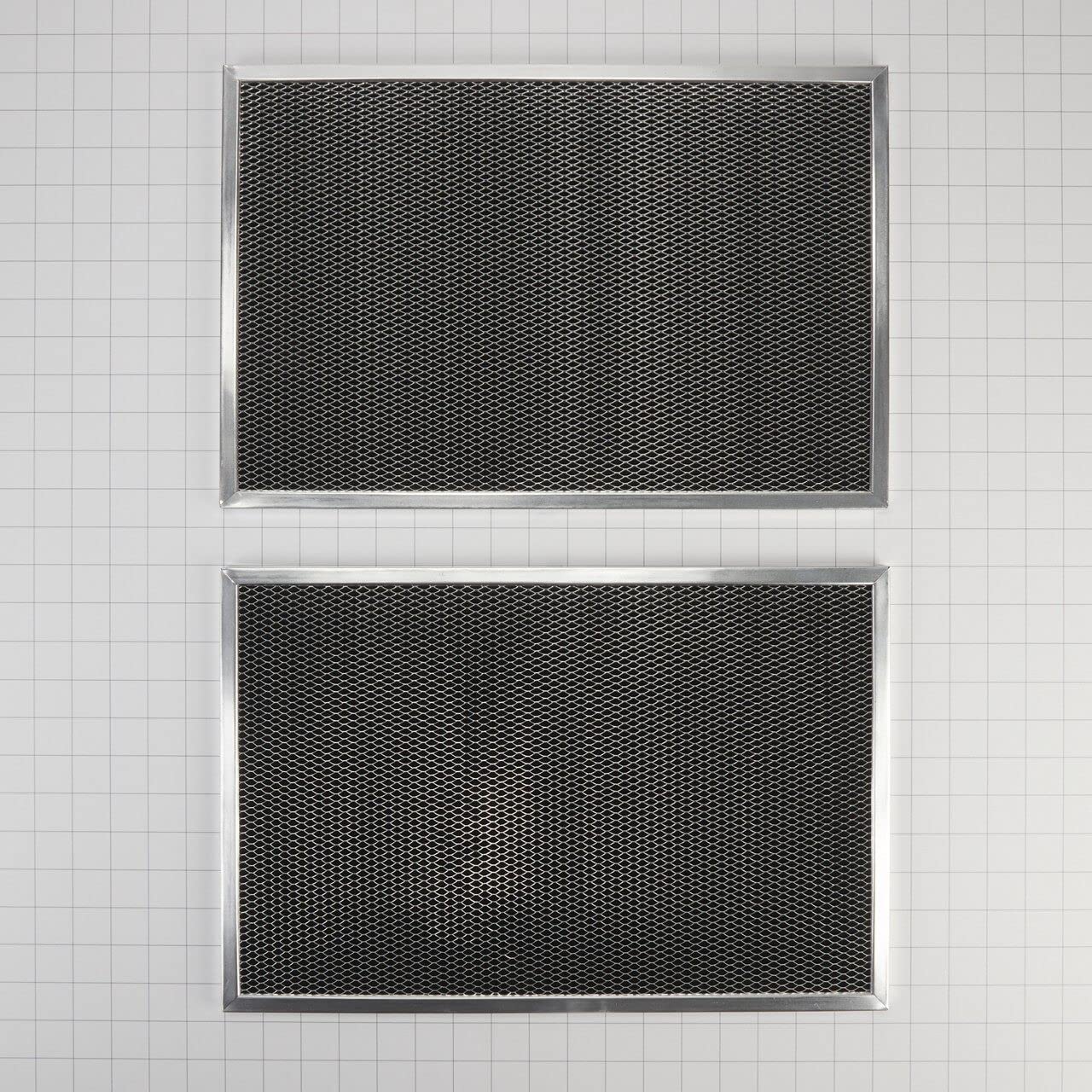 Whirlpool W10386873 Range Hood Replacement Charcoal Filter. 2-Pack