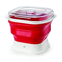 Cuisipro 74735505 Collapsible Yogurt Maker, Large, Red/White